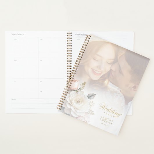 Bloemen Drama Trouwfoto Welkom ID1022 Planner (Display)