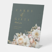 Bloemen Drama Trouwkaarten Gifts Groene ID1022 Reclamebord Met Voetstuk (Voorkant)