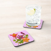 bloemen drankjes onderzetter (Rechterzijde)