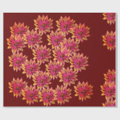 Bloemen DreM fLOWERS Digitale tekening Cadeaupapier (Vlak)