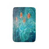 Bloemen Drijvend op Water Badmat (Voorkant Verticaal)