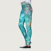 Bloemen Drijvend op Water  Leggings (Links)