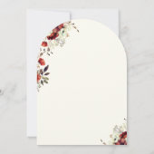 Bloemen Dubbele Graduation Party Twin Afstuderen Kaart (Achterkant)