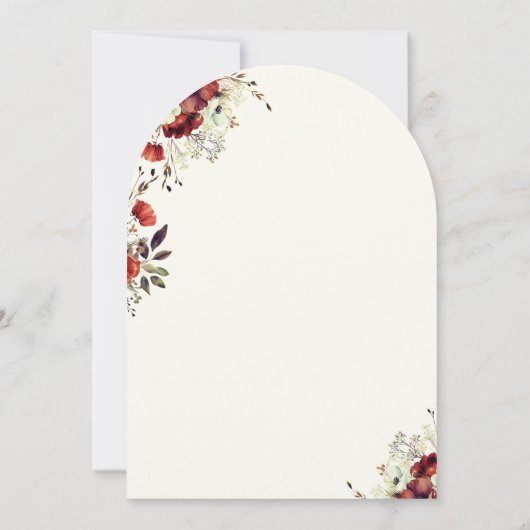 Bloemen Dubbele Graduation Party Twin Afstuderen Kaart (Achterkant)