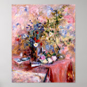 Bloemen, Édouard Vuillard Poster (Voorkant)