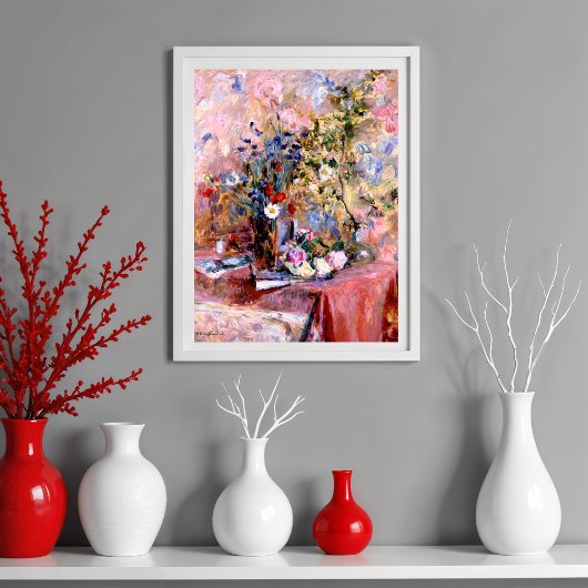 Bloemen, Édouard Vuillard Poster