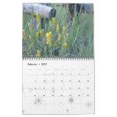 Bloemen, een jaar kleur kalender (Feb 2027)