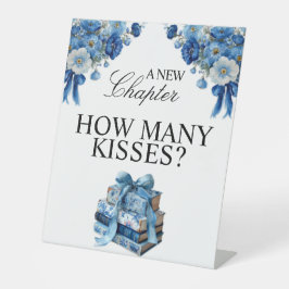 Bloemen Een nieuw Chapter Vrijgezellenfeest Tafelb Reclamebord Met Voetstuk