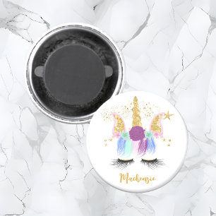  bloemen eenhoorn magneet