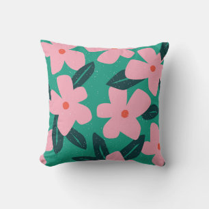Bloemen Eenvoud: Abstract Beauty Kussen