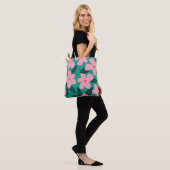Bloemen Eenvoud: Abstract Beauty Tote Bag (Op model)