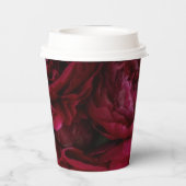 Bloemen Eenvoudig om papieren bekers te gaan (Achterkant)