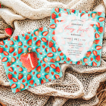  Bloemen Eerste Aardbei Thema Verjaardag