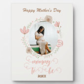 Bloemen Eerste Moederdag mama om te zijn Foto Fotoplaat (Voorkant)