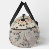  Bloemen Eiffel Handdoek Paris Travel Custom Plunjezak (Rechts)