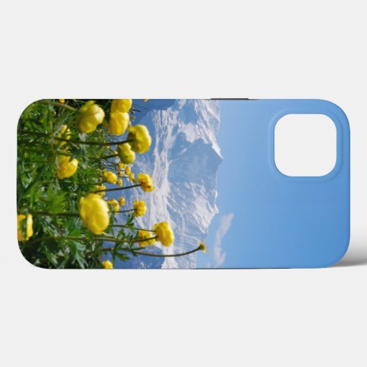 Bloemen | Eiger Monch Swiss Alps Case-Mate iPhone Case (Achterkant (horizontaal))