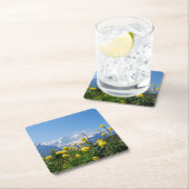 Bloemen | Eiger Monch Swiss Alps Kartonnen Onderzetters (Insitu)