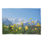 Bloemen | Eiger Monch Swiss Alps Kussensloop (Voorkant)