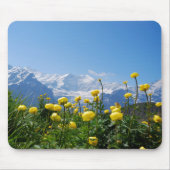 Bloemen | Eiger Monch Swiss Alps Muismat (Voorkant)