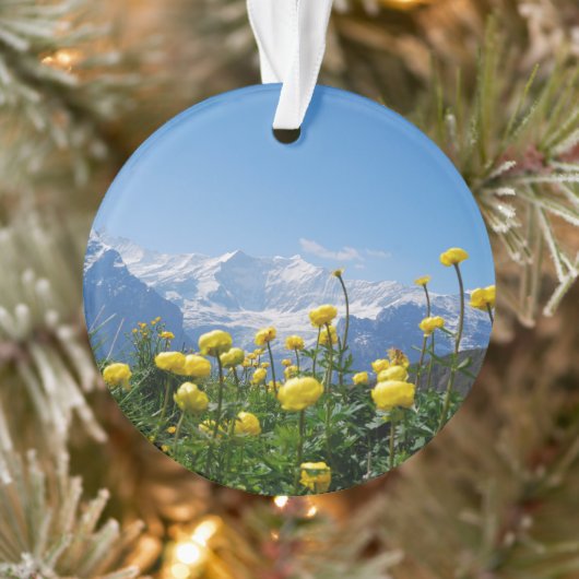Bloemen | Eiger Monch Swiss Alps Ornament (Boom)