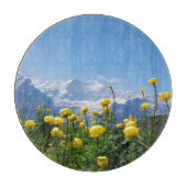 Bloemen | Eiger Monch Swiss Alps Snijplank (Voorkant)