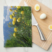 Bloemen | Eiger Monch Swiss Alps Theedoek (Quarter Fold)