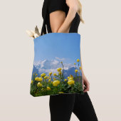 Bloemen | Eiger Monch Swiss Alps Tote Bag (Dichtbij)