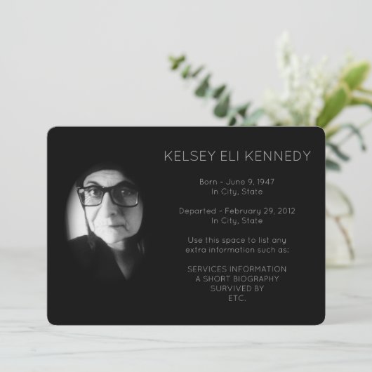  bloemen elegante begrafenis (Staand voorkant)