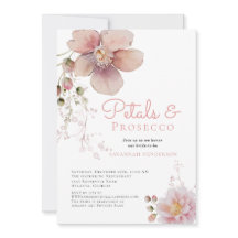 Bloemen Elegante bloemblaadjes en Prosecco Vrijgez