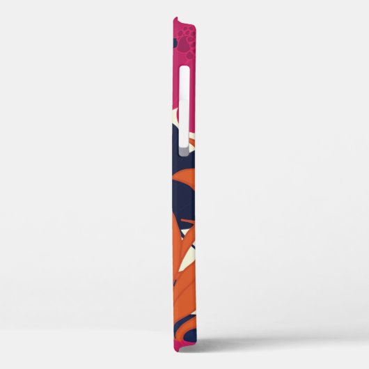Bloemen elegantie: abstract patroon Case-Mate iPhone case (Achterkant / Links)