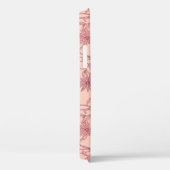 Bloemen  elementen, naadloze achtergrond. Case-Mate iPhone case (Achterkant / Rechts)