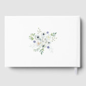 Bloemen elke leeftijd naam verjaardagsfeestje gastenboek (Achterkant)