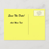 Bloemen en ballonnen redden het date Briefkaart (Achterkant)