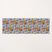 Bloemen en ballonnen Yoga Mat (Voorkant (horizontaal))