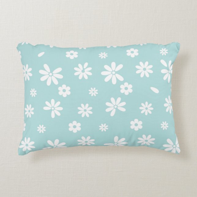 Bloemen en benzine 10 accent kussen (Voorkant)