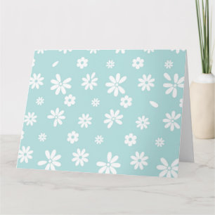 Bloemen en benzine 10 bedankkaart