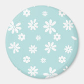 Bloemen en benzine 10 magneet (Voorkant)