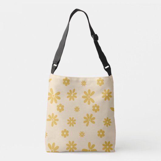 Bloemen en benzine 11 crossbody tas (Achterkant)