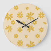 Bloemen en benzine 11 grote klok (Voorkant)