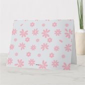 Bloemen en benzine 12 bedankkaart (Achterkant)