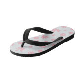 Bloemen en benzine 12 kinder teenslippers (Schuin)
