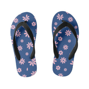 Bloemen en benzine 13 kinder teenslippers