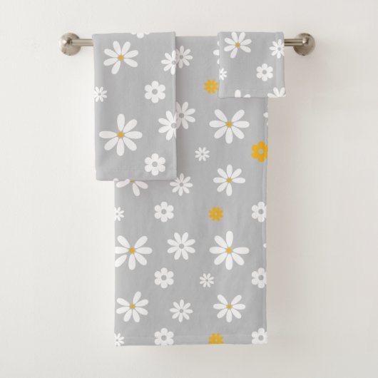 Bloemen en benzine 16 bad handdoek (Insitu)