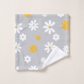 Bloemen en benzine 16 bad handdoek (Wasdoekje)