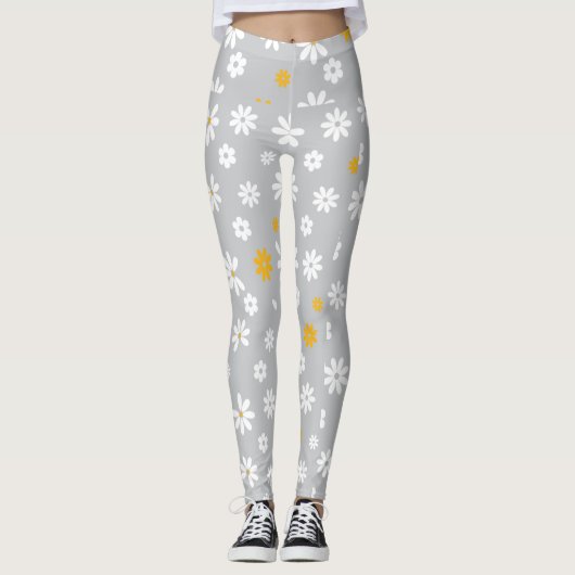Bloemen en benzine 16 leggings (Voorkant)