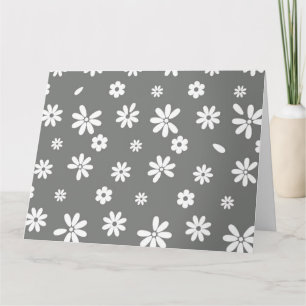 Bloemen en benzine 2 bedankkaart