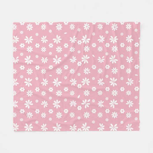 Bloemen en benzine 3 fleece deken (Voorkant (Horizontaal))