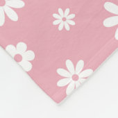 Bloemen en benzine 3 fleece deken (Hoek)