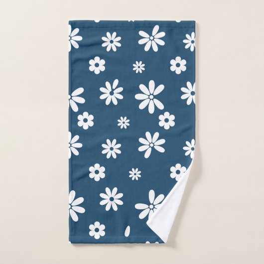 Bloemen en benzine 4 bad handdoek (Handdoek)