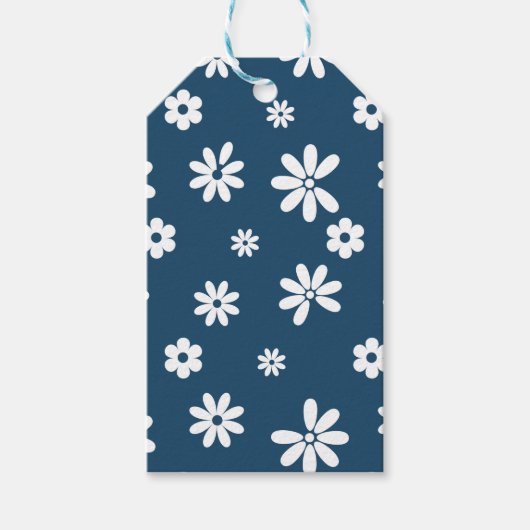 Bloemen en benzine 4 cadeaulabel (Voorkant)